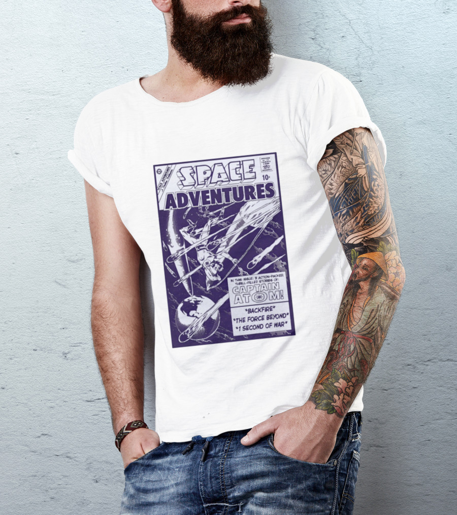 Space Adventures Captain Atom Backfire The Force Beyond 1 Second Of War Charlton Comics 1961 T-Shirt