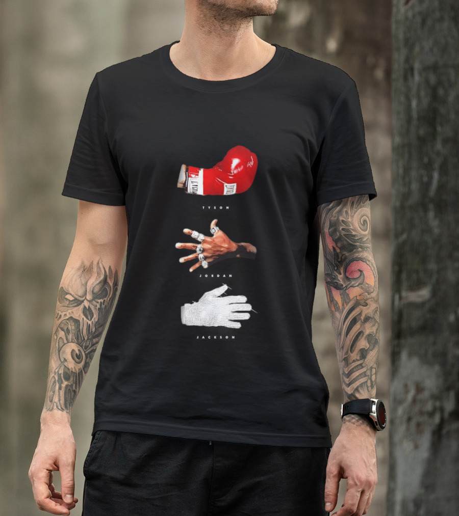 Michael Tyson Jordan Jackson Glove And Rings T-Shirt