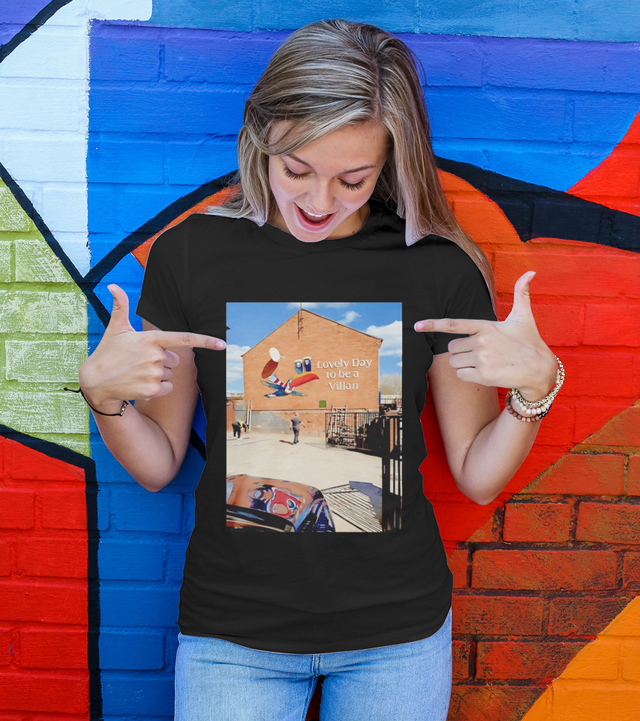 Lovely Day To Be A Villan Aston Villa T-Shirt