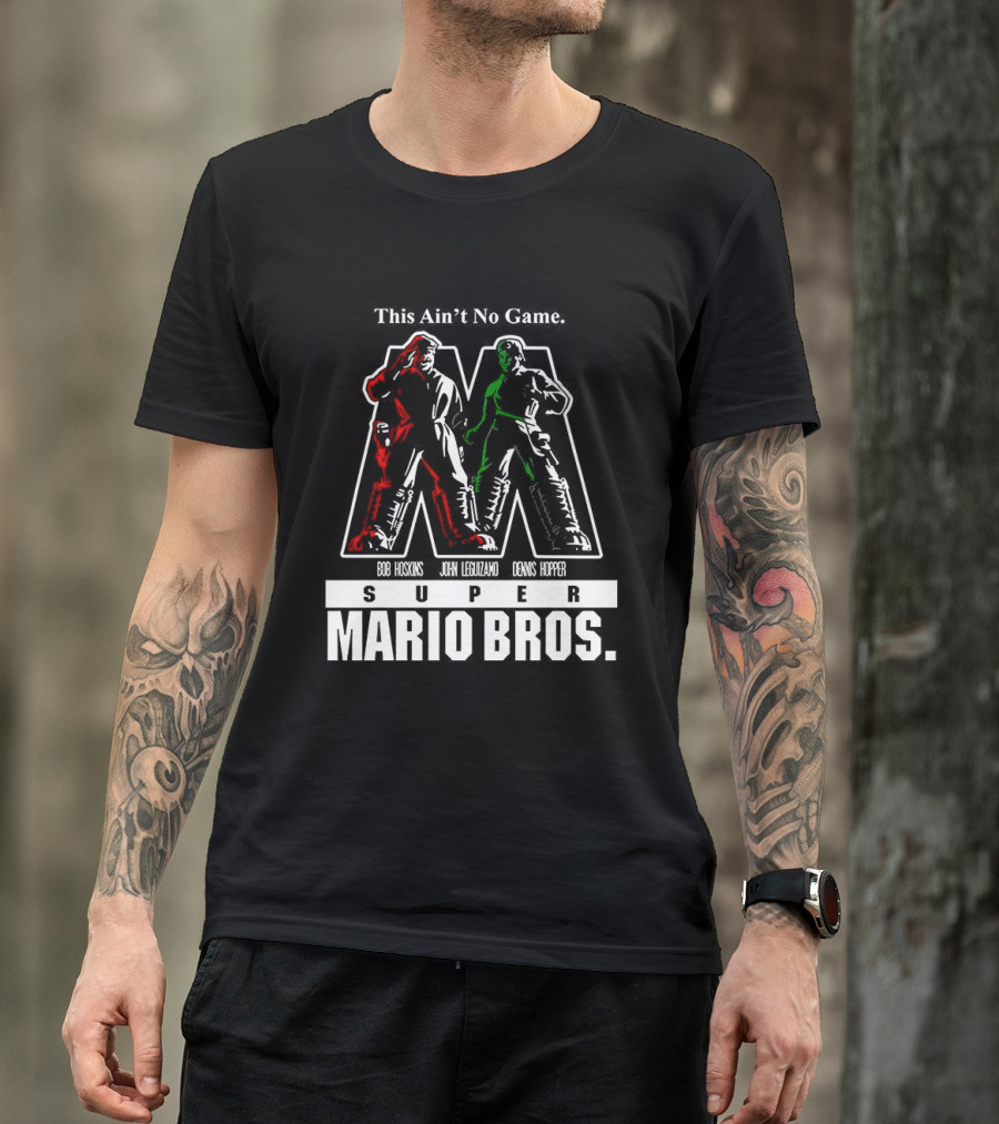 Super Mario Bros Trust The Fungus Ain't No Game T-Shirt