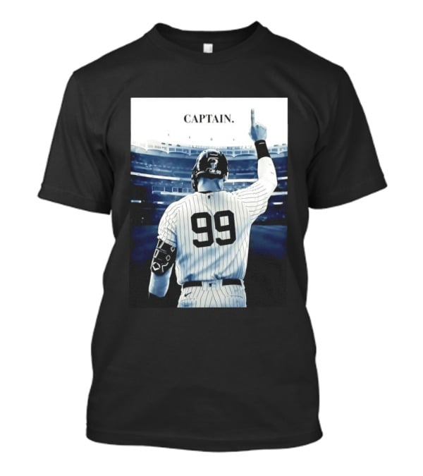 Aaron Judge 99 New York Yankees Captain Pointing Celebration T-Shirt