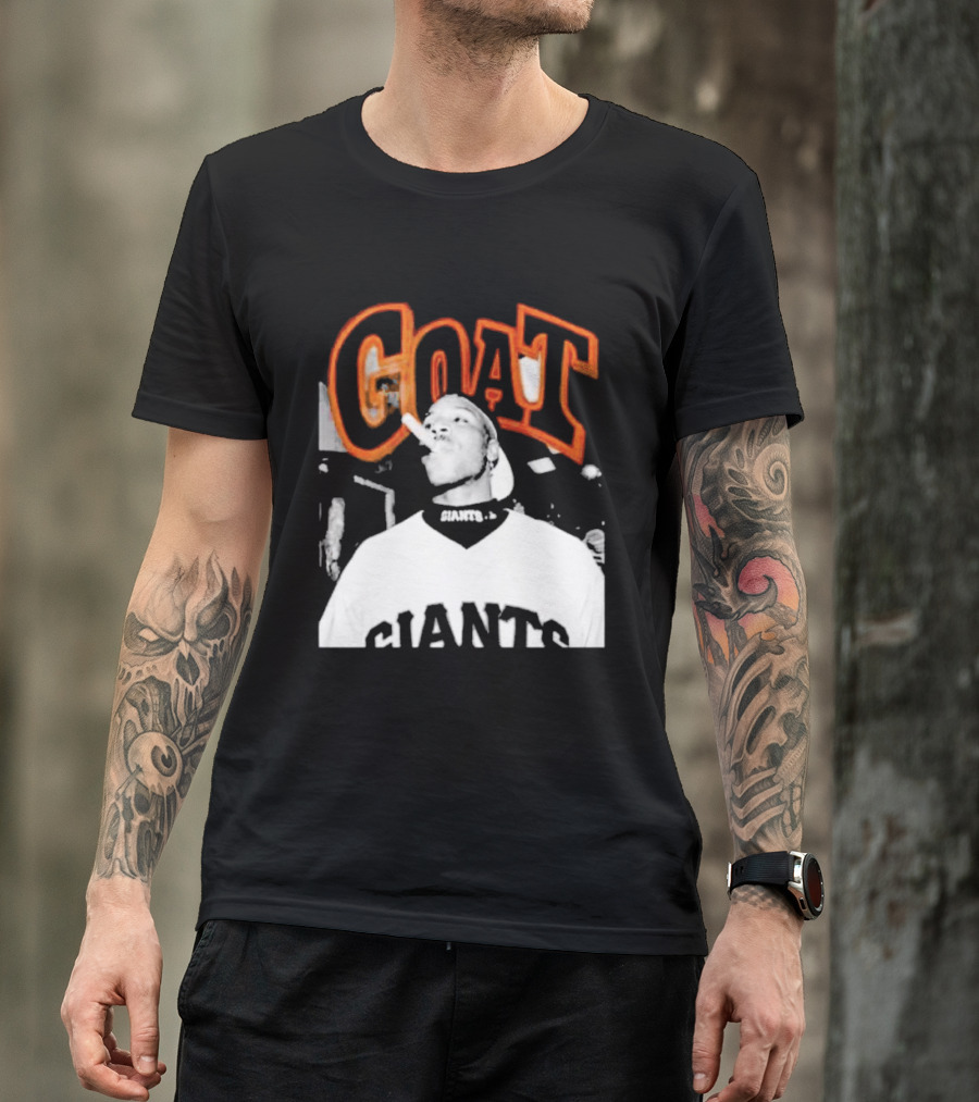 GOAT Barry Bonds San Francisco Giants T-Shirt