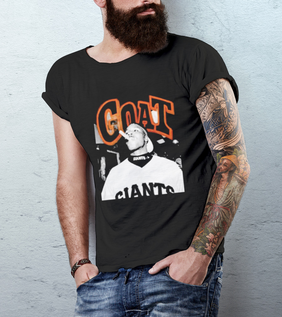 GOAT Barry Bonds San Francisco Giants T-Shirt