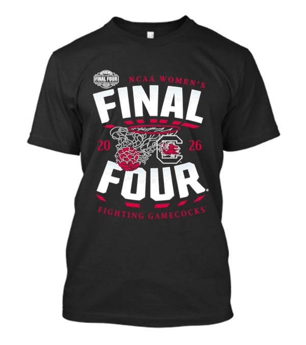 NCAA Women's Final Four 2026 Fighting Gamecocks T-Shirt