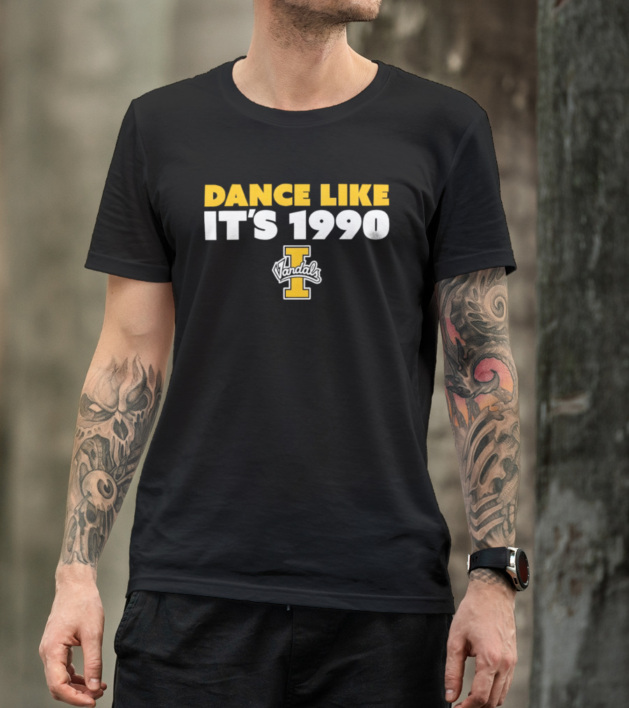 Dance Like It's 1990 Idaho Vandals Basketball T-Shirt