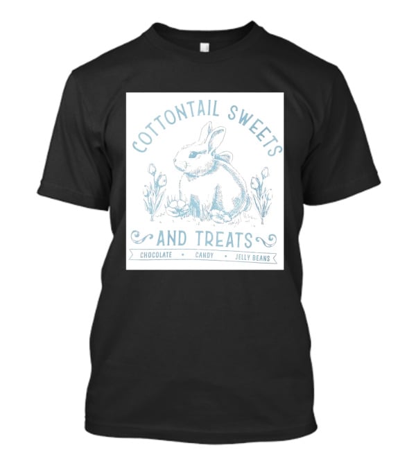 Cottontail Sweets And Treats Chocolate Candy Jelly Beans T-Shirt