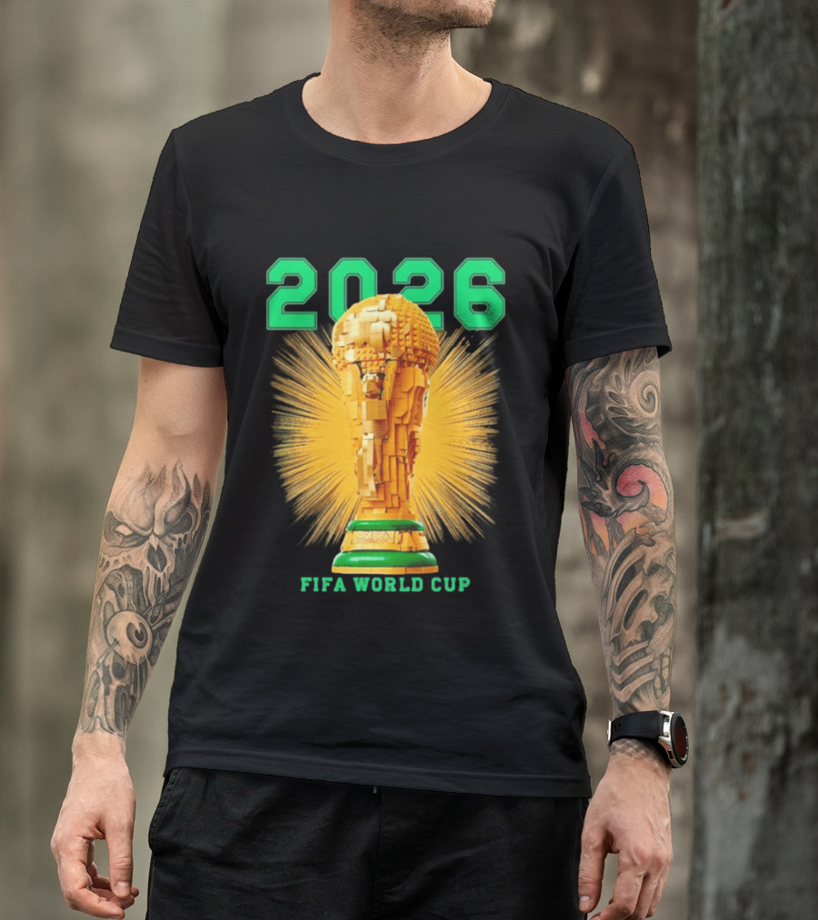 2026 FIFA World Cup Lego Trophy T-Shirt