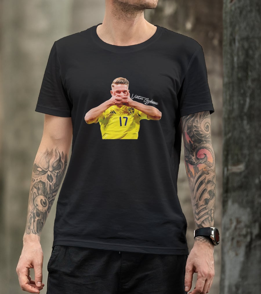 Viktor Gyokeres Sweden Soccer Jersey 17 T-Shirt