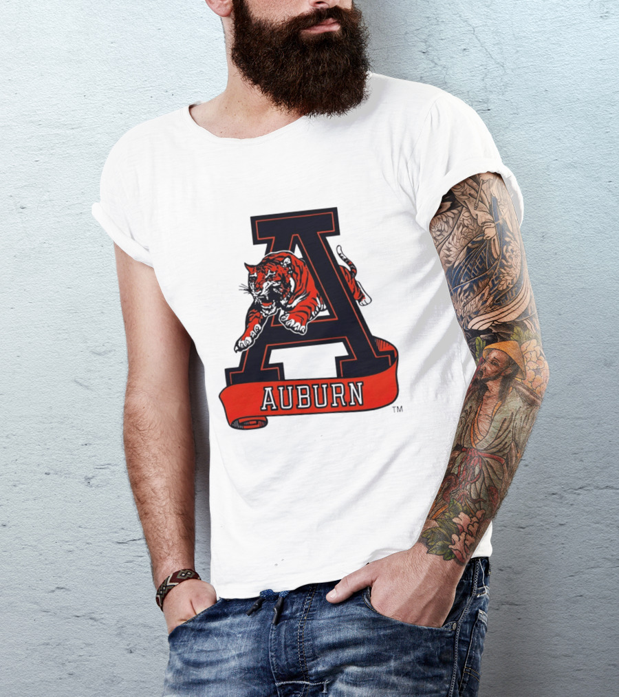 Auburn Tigers Auburn University Basketball NBA Team Spirit Tiger T-Shirt