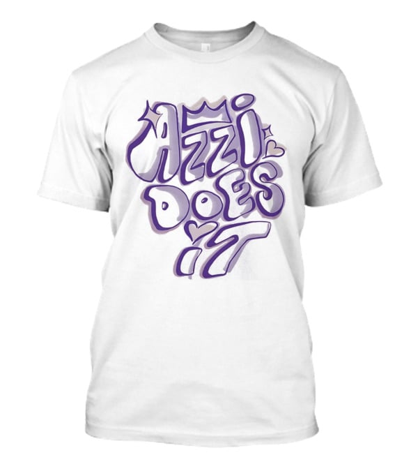 Azzi Fudd Does It Sparkle UConn Huskies Basketball Fan Gear T-Shirt