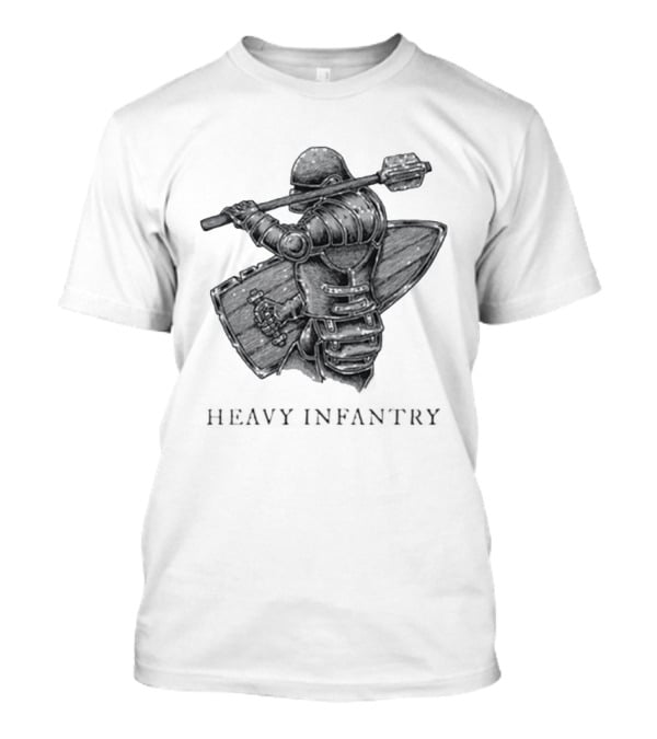 Fighter With Mace Heavy Infantry Team Infantry T-Shirt