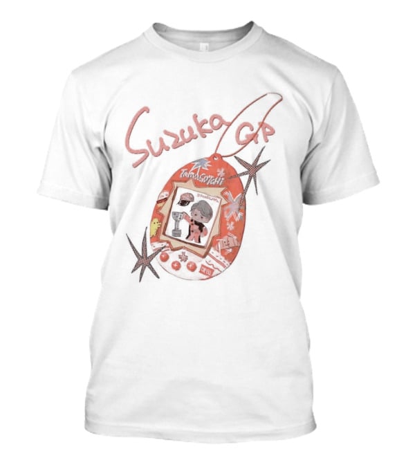 Suzuka GP Tamagotchi Virtual Pet Racing Device T-Shirt