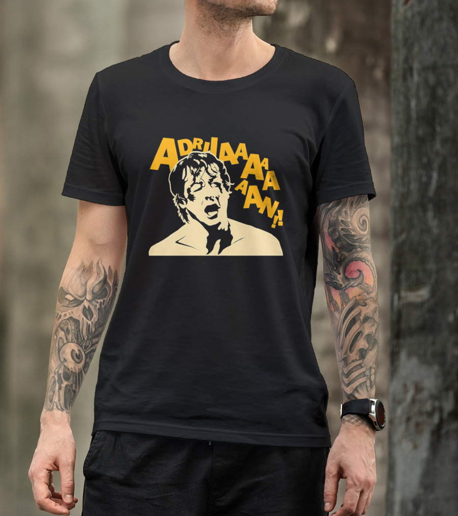 Rocky Balboa Adrian Yelling Iconic Movie Scene T-Shirt