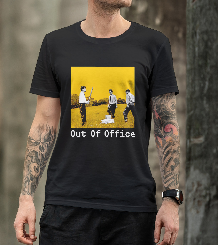 Out Of Office Space 1999 Printer Destruction Scene T-Shirt