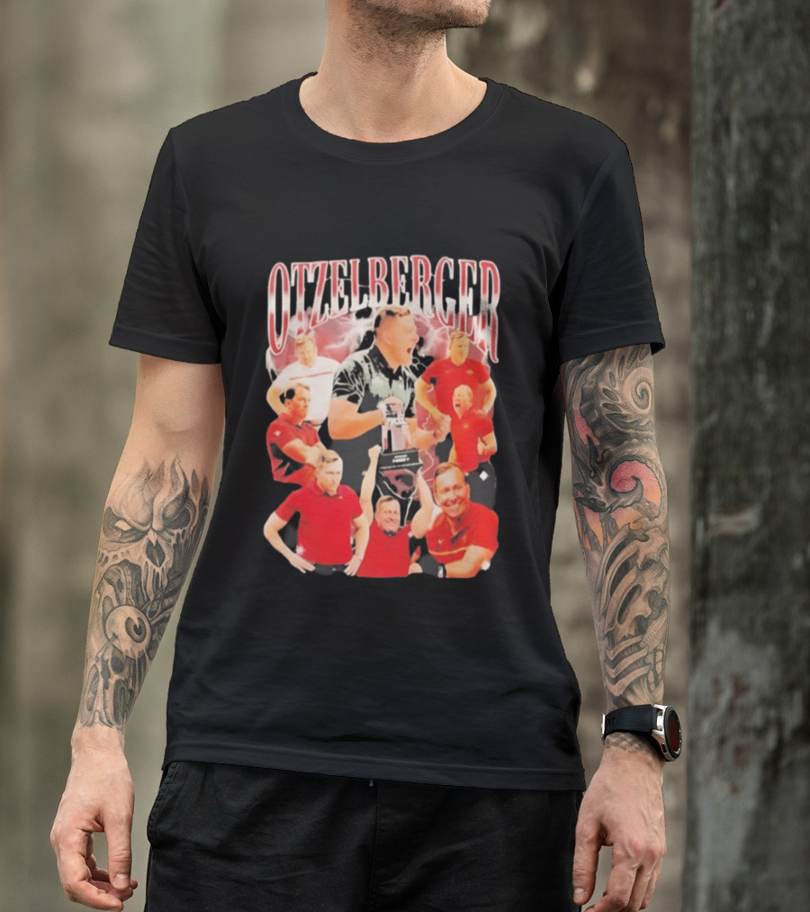 TJ Otzelberger Iowa State Cyclones Basketball Coach Collage T-Shirt