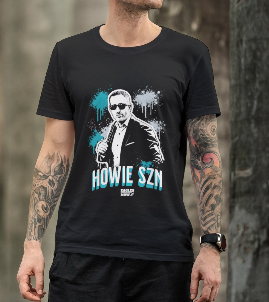 Howie SZN Philadelphia Eagles Football Fan Gear T-Shirt
