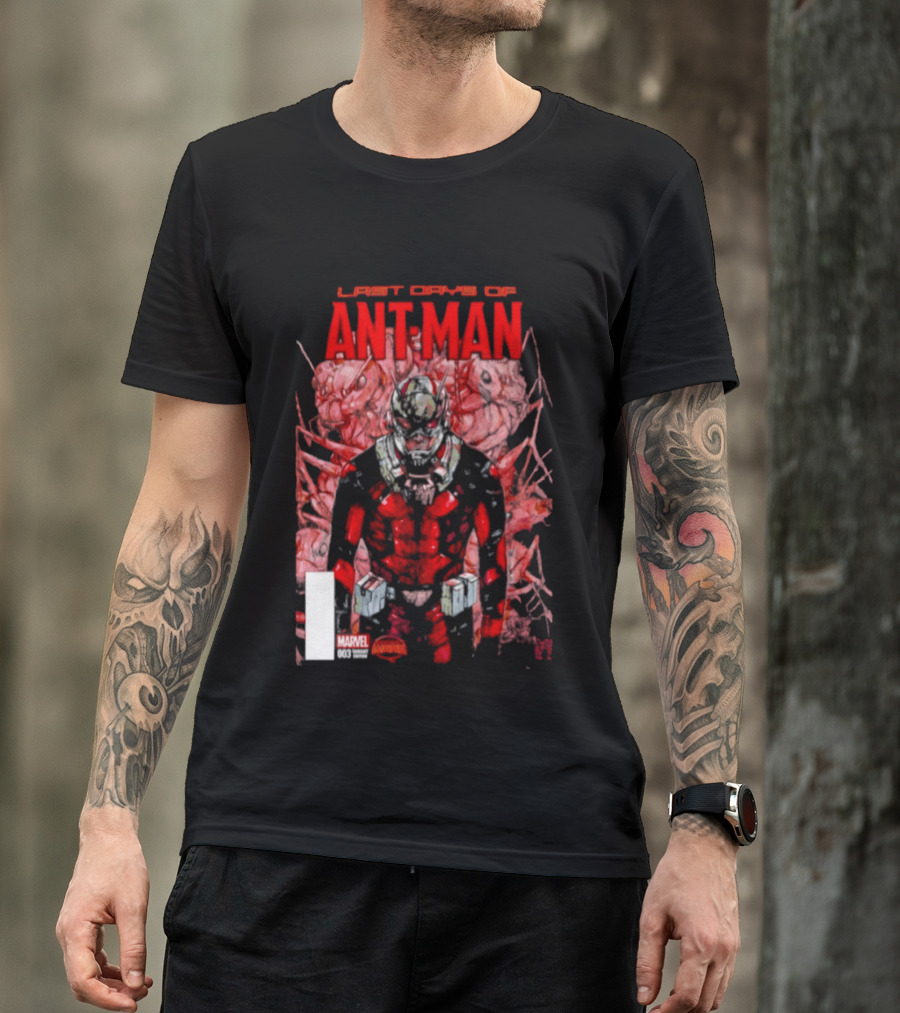 Last Days Of Ant Man Marvel Comic Cover T-Shirt