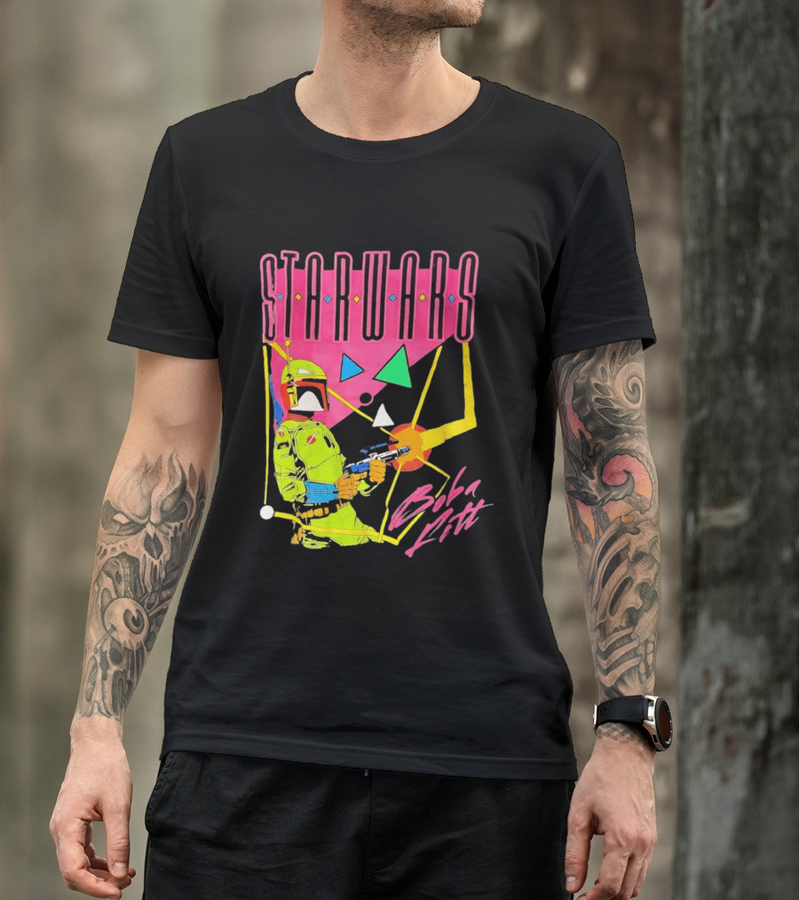 Star Wars Boba Fett Neon T-Shirt
