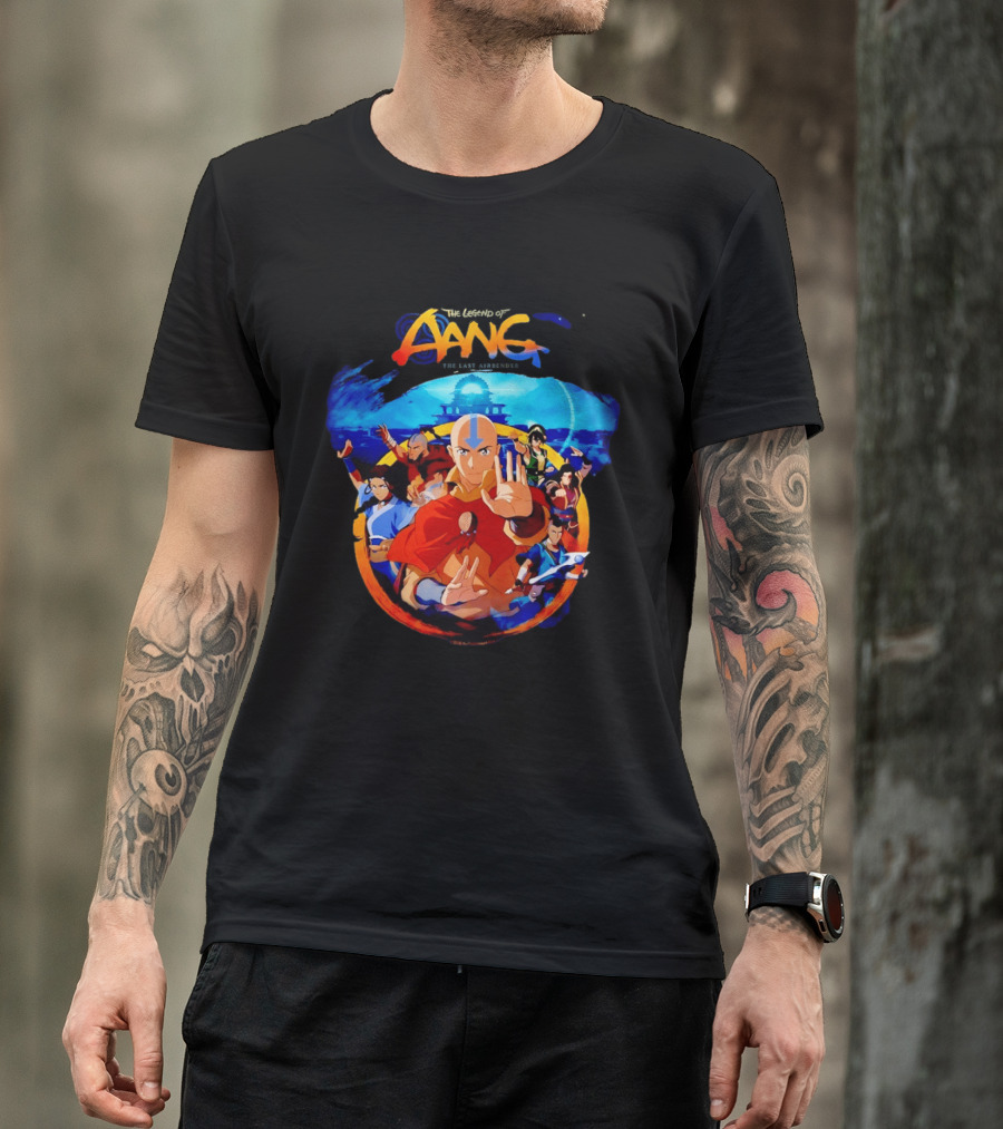 The Legend Of Aang The Last Airbender Team Avatar T-Shirt