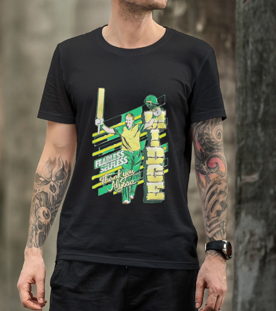 Fearless Selfless Thank You Alyssa Cricket Midge T-Shirt