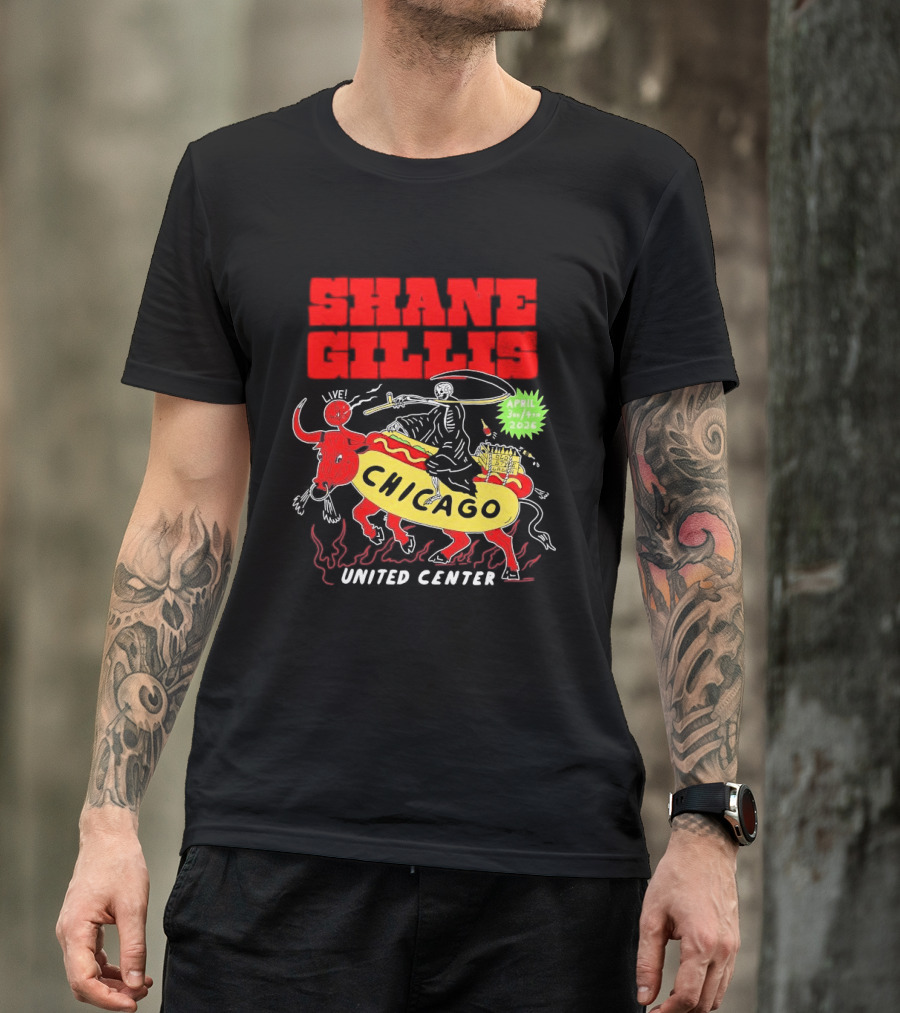 Shane Gillis Chicago April 3 4 2026 United Center T-Shirt