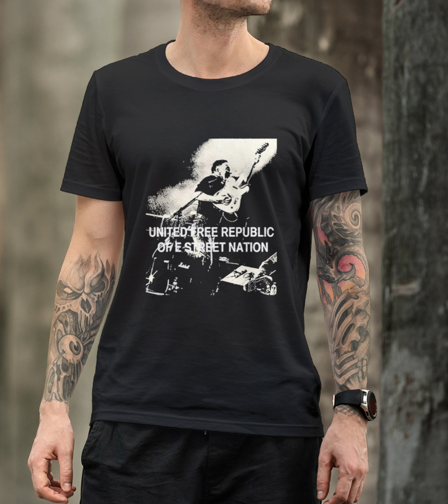 Bruce Springsteen 2026 Land Of Hope And Dreams American Tour United Free Republic One Street Nation T-Shirt