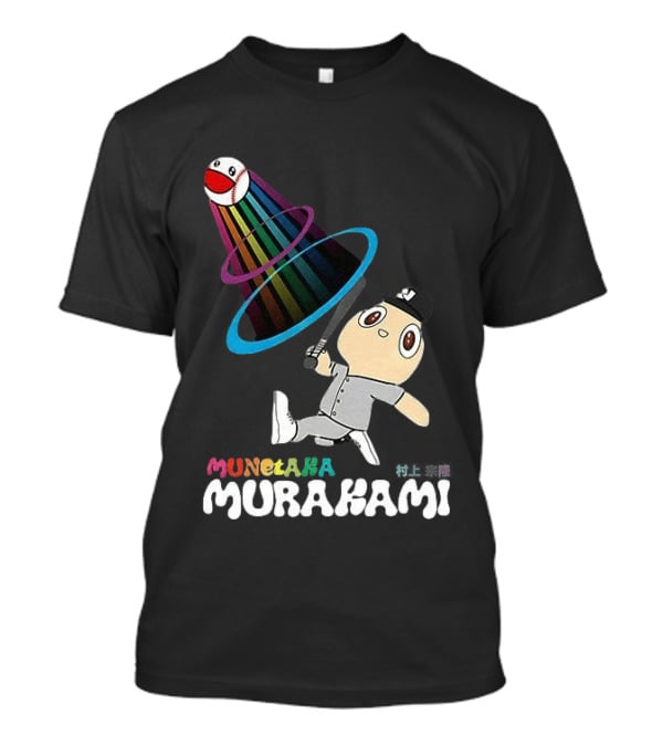 Munetaka Murakami Rainbow Baseball Character Swing T-Shirt