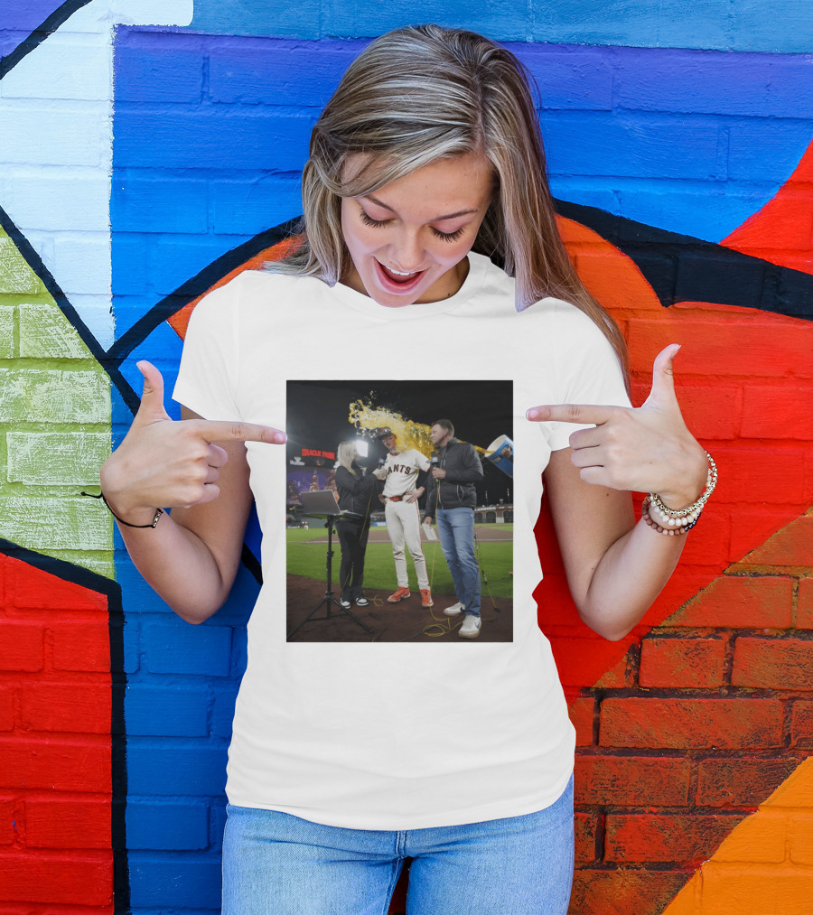 Daniel Susac Interview Oracle Park San Francisco Giants Celebration Moment T-Shirt