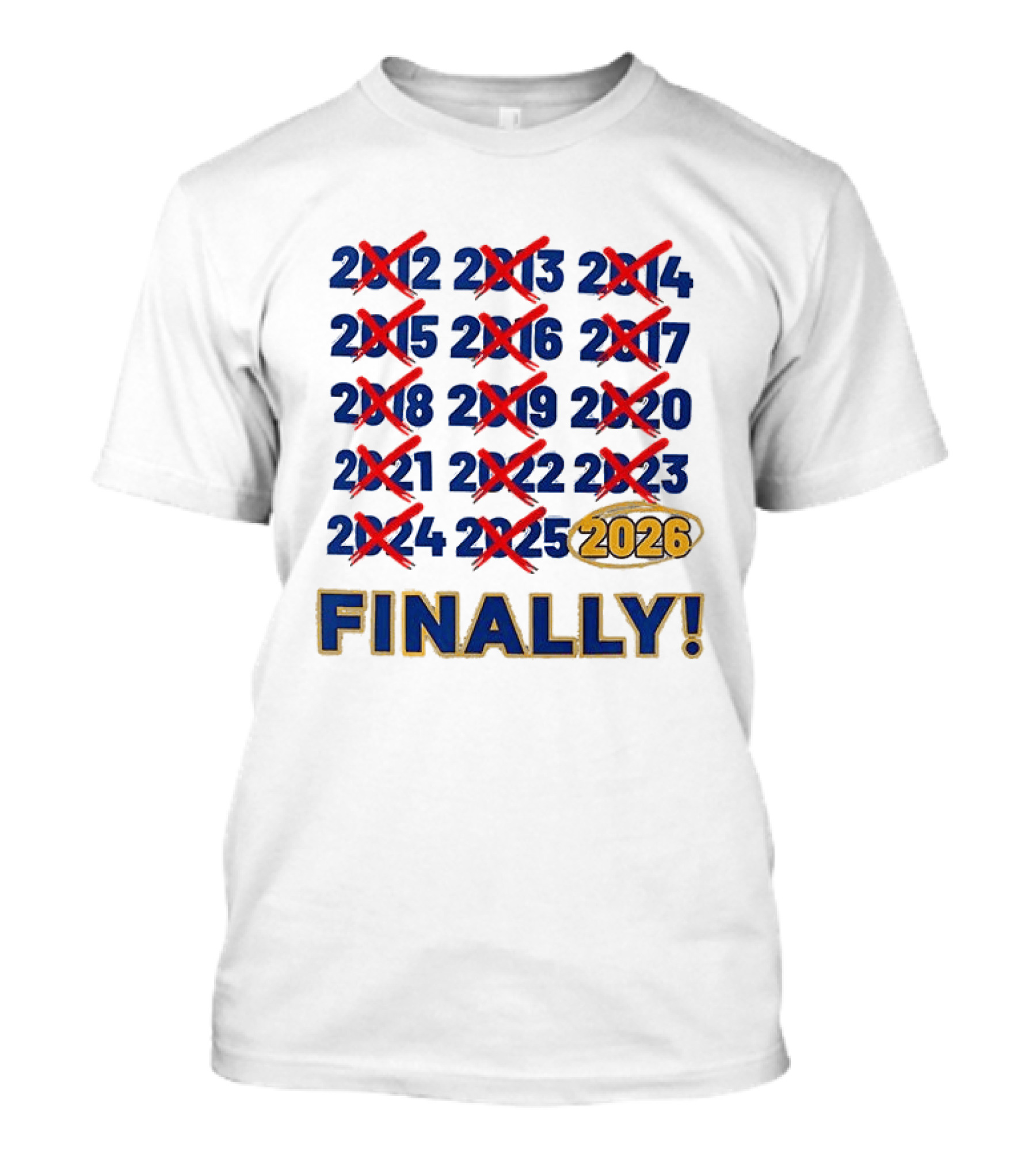 Finally 2026 Buffalo Sabres NHL T-Shirt