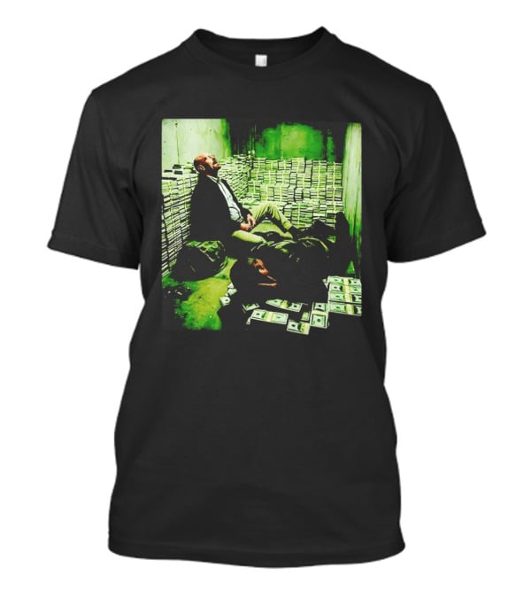 Breaking Bad Walter White Money Stacks Scene Heisenberg Transformation T-Shirt