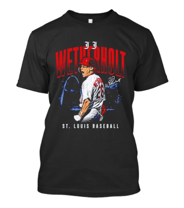 JJ Wetherholt St Louis Baseball Arch 32 T-Shirt