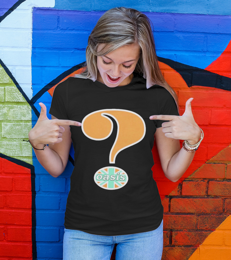 Pleasures Oasis Question Mark Union Jack T-Shirt