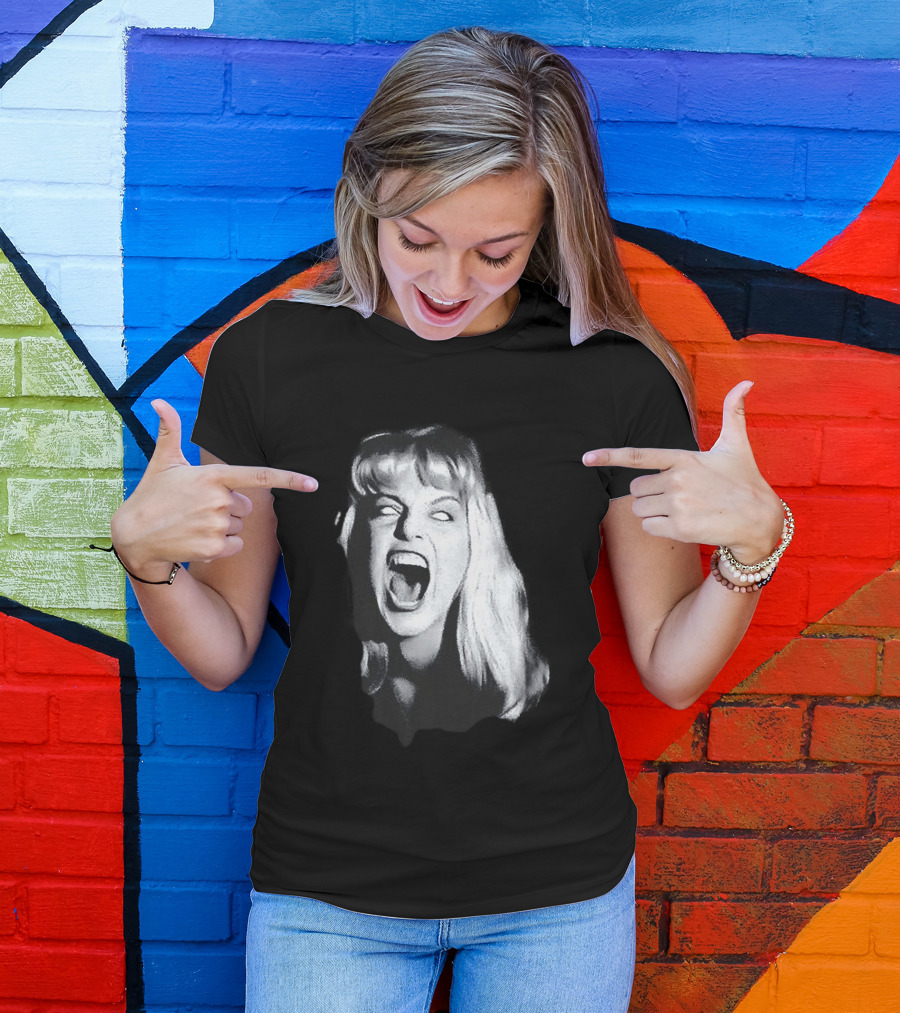 Laura Palmer Scream Twin Peaks Horror T-Shirt
