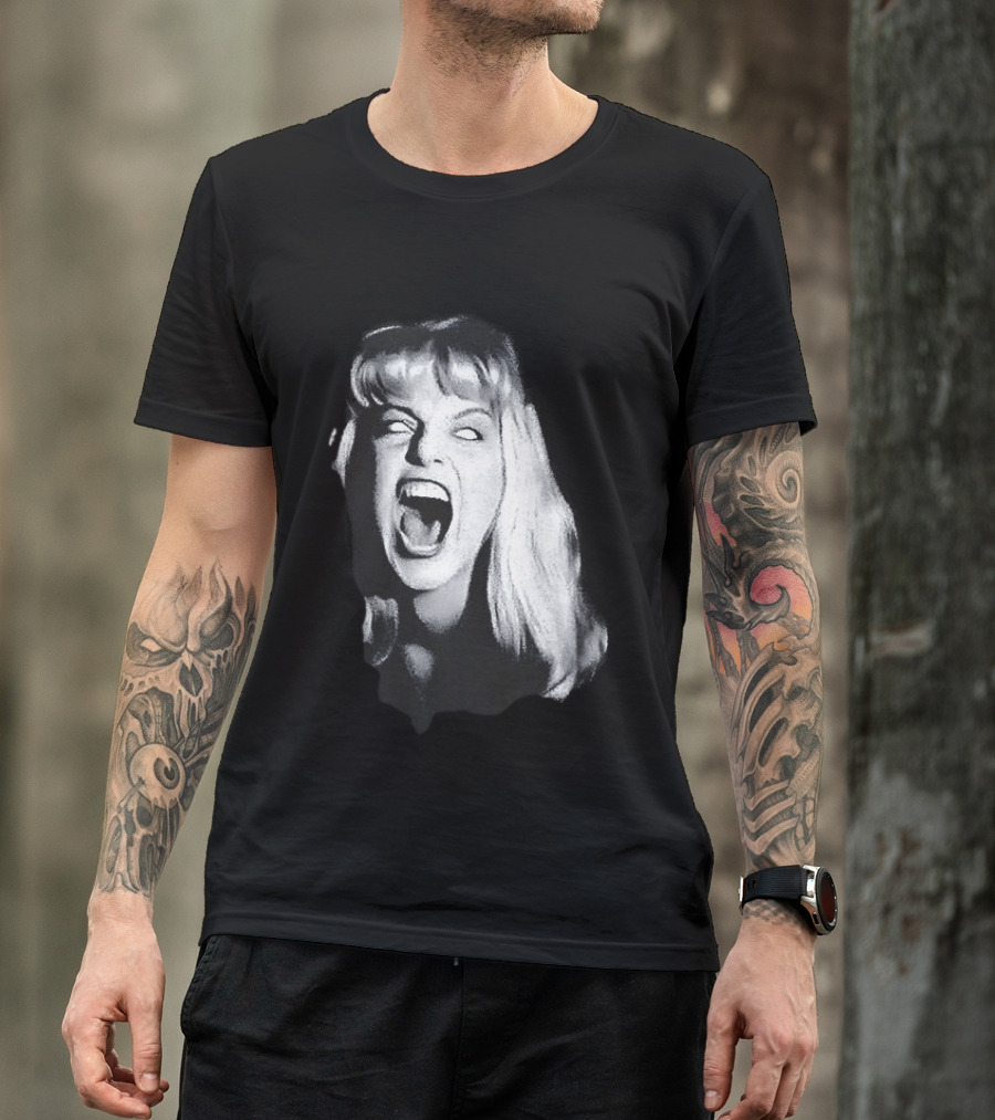 Laura Palmer Scream Twin Peaks Horror T-Shirt