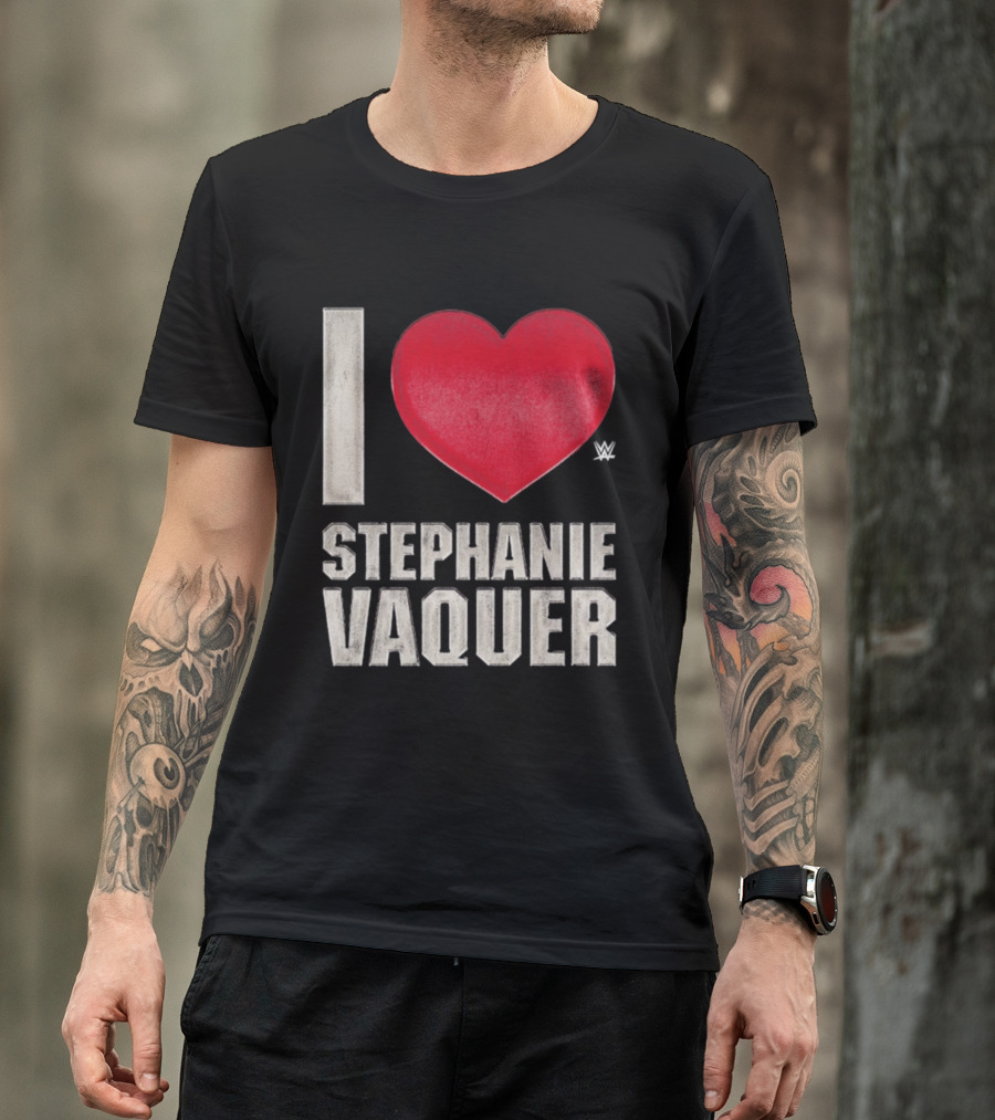 I Heart Stephanie Vaquer Enthusiast Passion W Red Heart T-Shirt