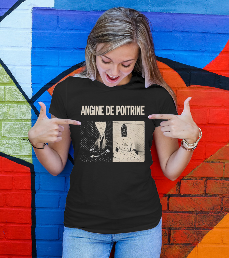 Angine De Poitrine Tour Visual With Geometric Figures T-Shirt