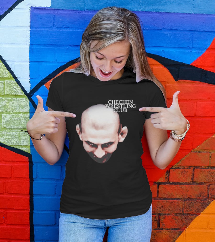 Khamzat Chechen Wrestling Club Warrior Face T-Shirt