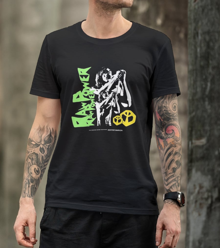 Raw Power Iggy Pop Babylon Coachella 2026 Collaboration T-Shirt