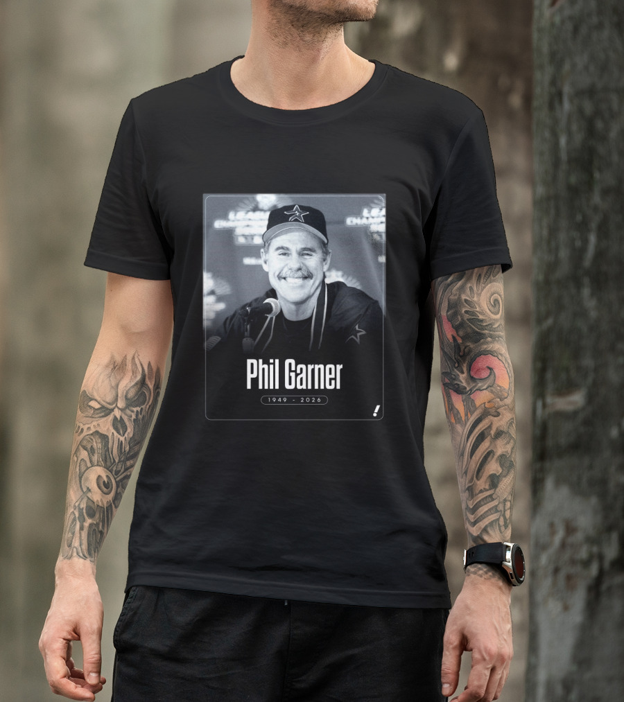 Phil Garner 1949 2026 Pittsburgh Pirates Memoriam T-Shirt