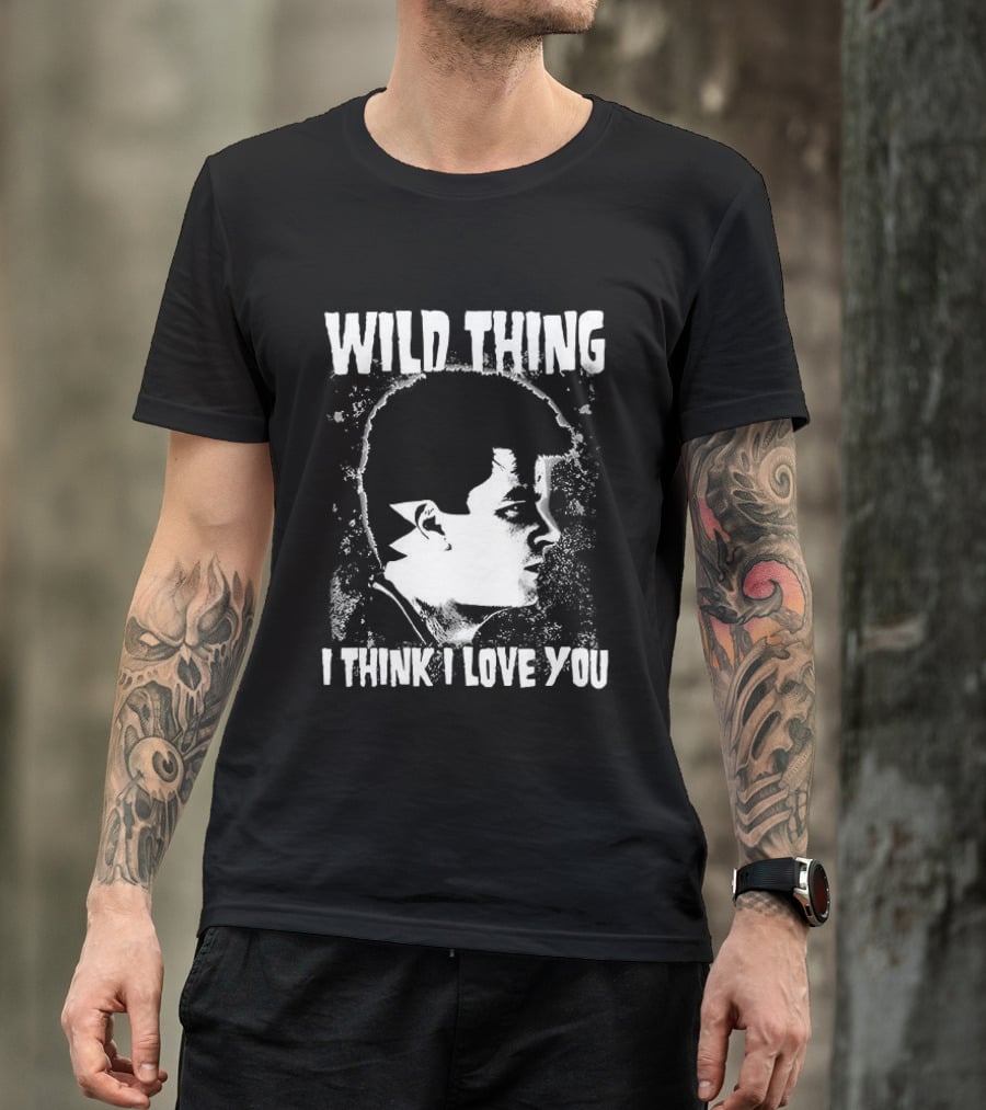 Ricky Vaughn Wild Thing I Think I Love You Major League T-Shirt