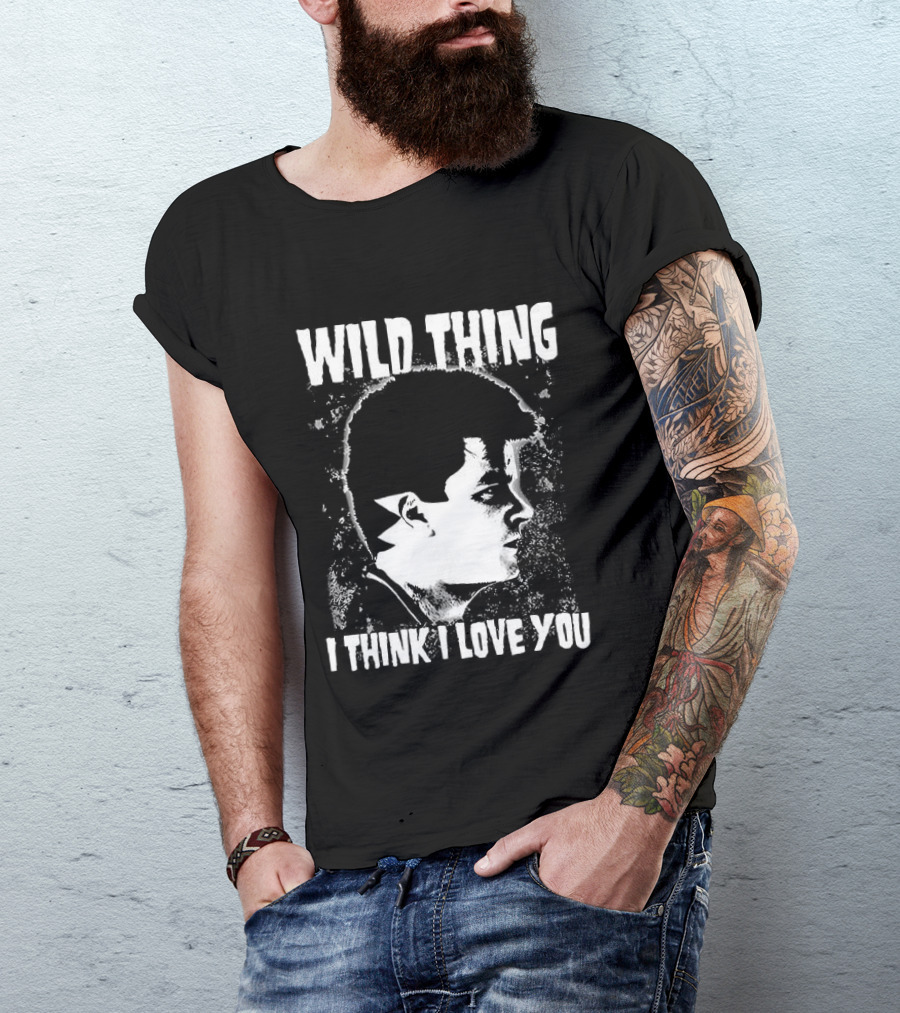 Ricky Vaughn Wild Thing I Think I Love You Major League T-Shirt