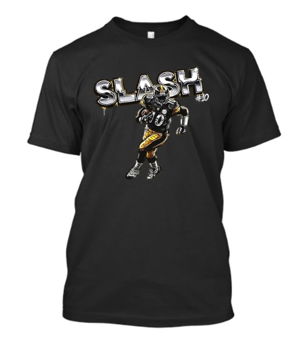 Roman Wilson Pittsburgh Steelers Slash Graffiti Football Player T-Shirt
