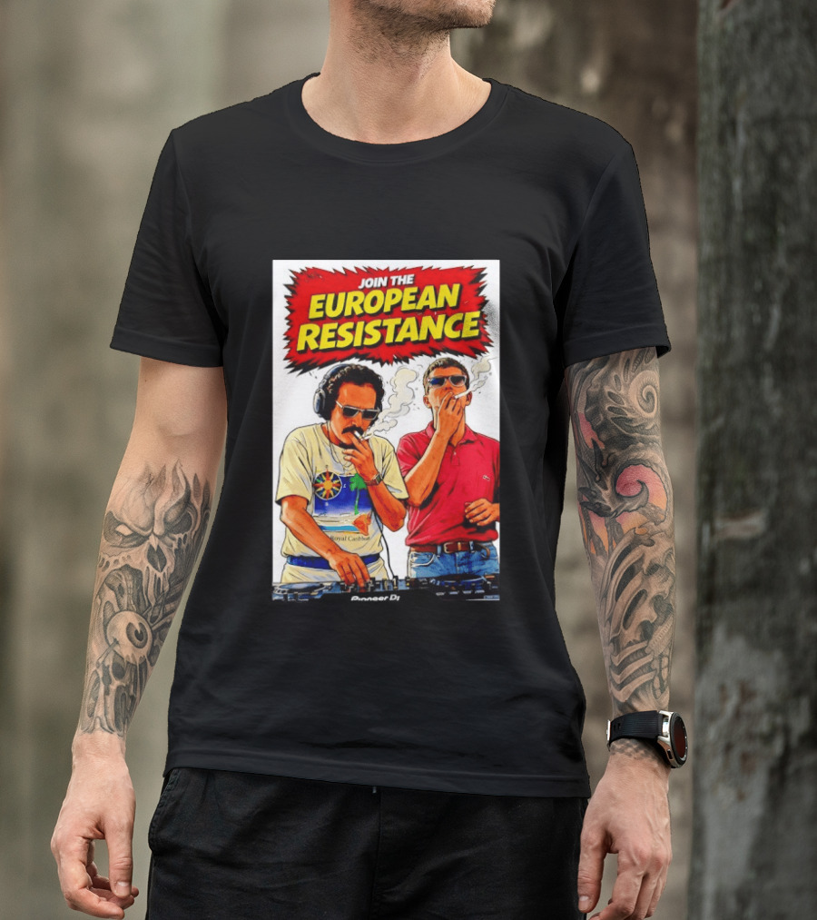 DJ Pioneer Join The European Resistance Grand Theft Auto T-Shirt
