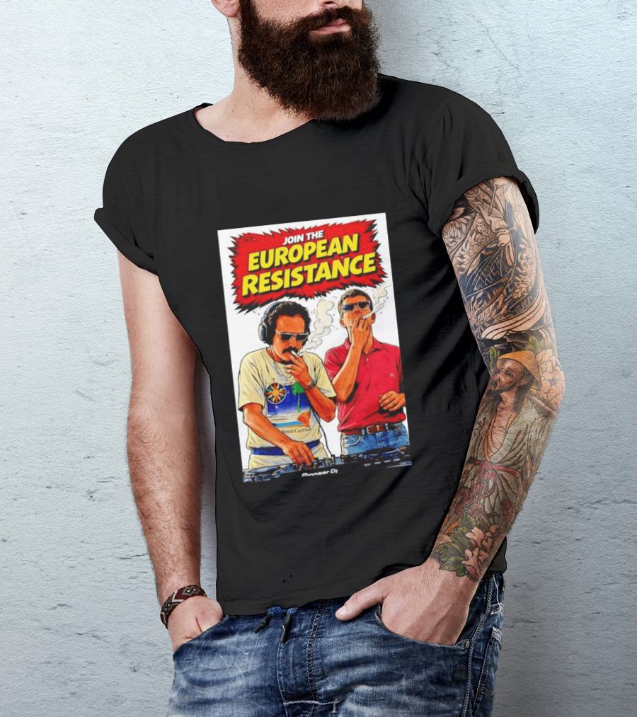 DJ Pioneer Join The European Resistance Grand Theft Auto T-Shirt