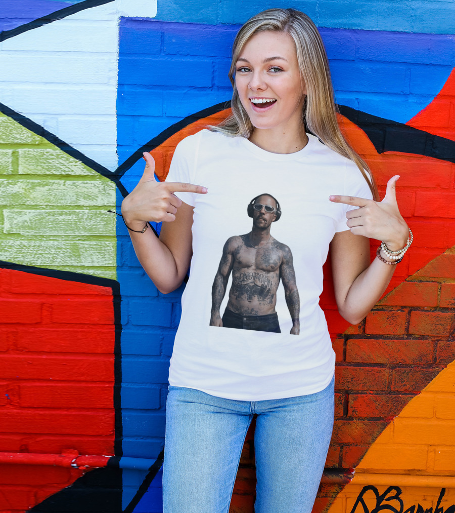 Adam Levine Maroon 5 Smoking Tattoos And Headphones T-Shirt