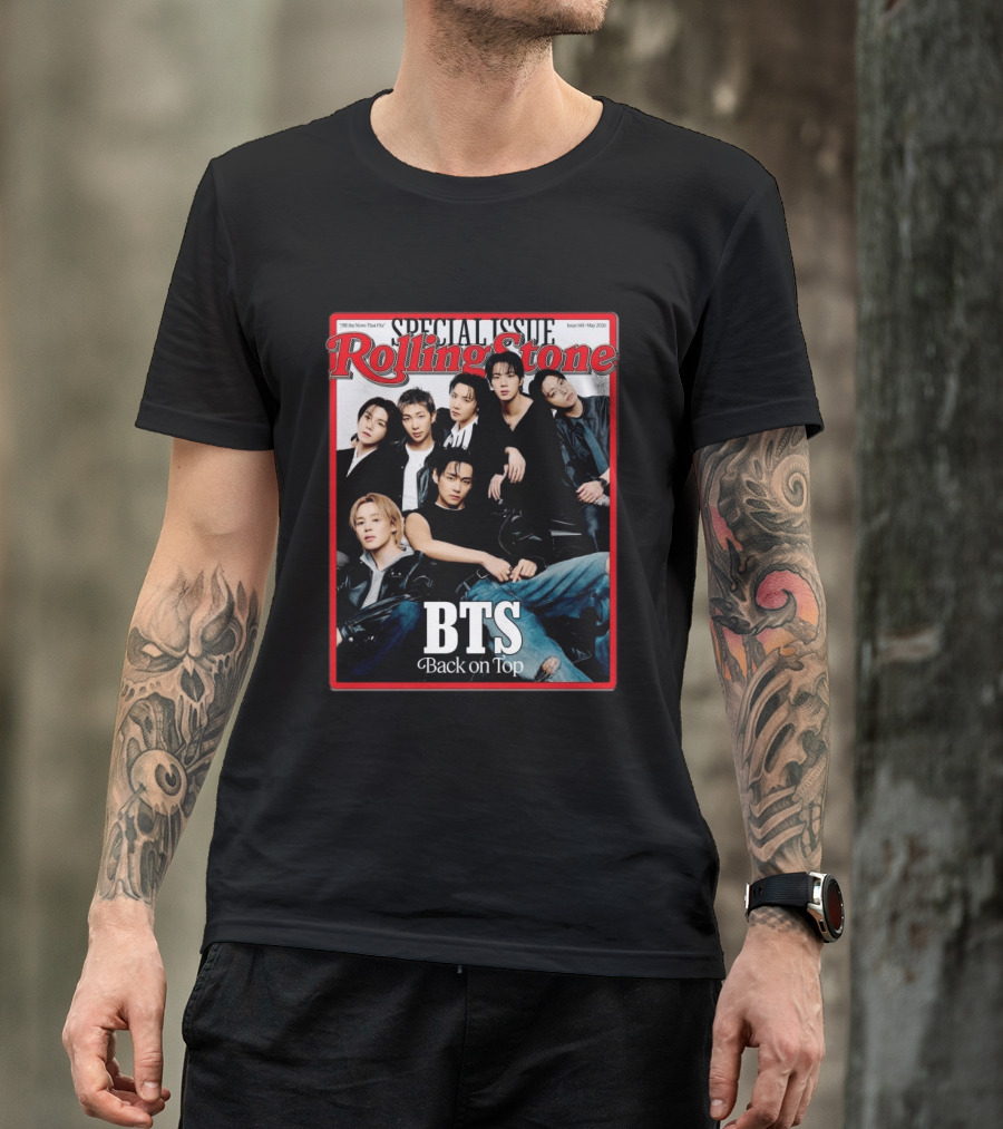Rolling Stone Special Issue BTS Back On Top T-Shirt