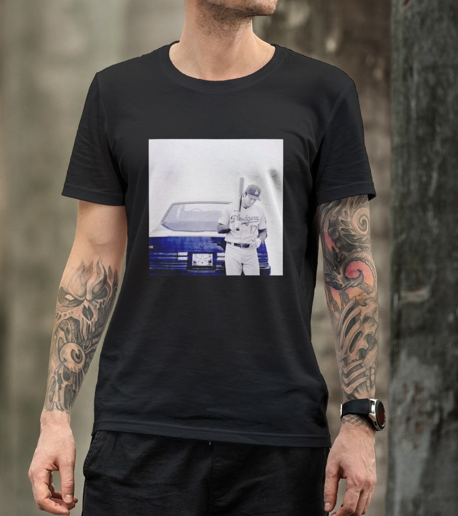 Shohei Ohtani Dodgers 17 Baseball Streetwear T-Shirt