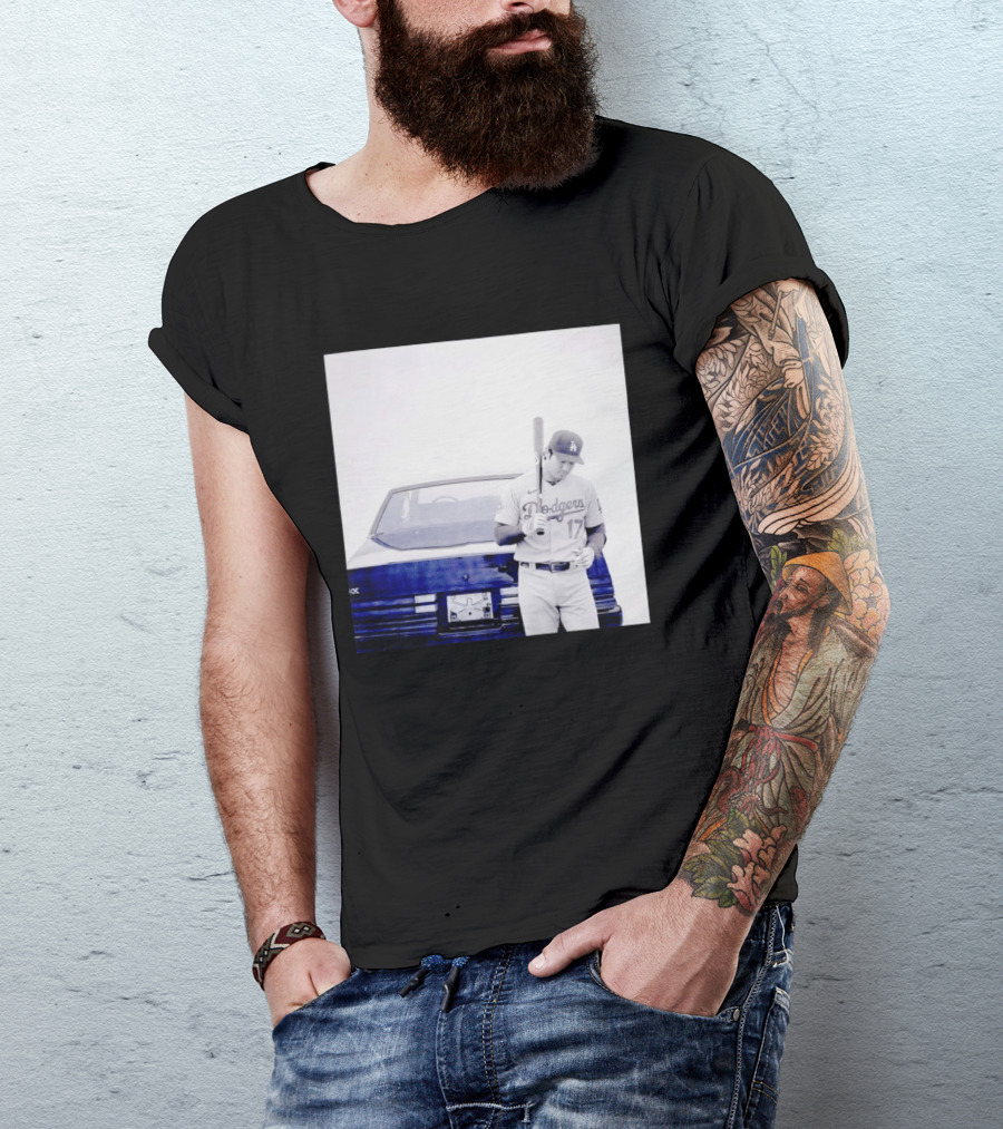 Shohei Ohtani Dodgers 17 Baseball Streetwear T-Shirt