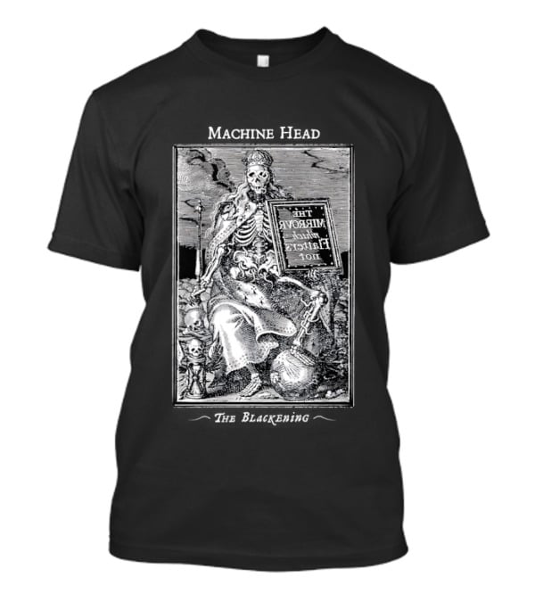 Machine Head The Blackening Skeleton The Mirror Reveals Not T-Shirt