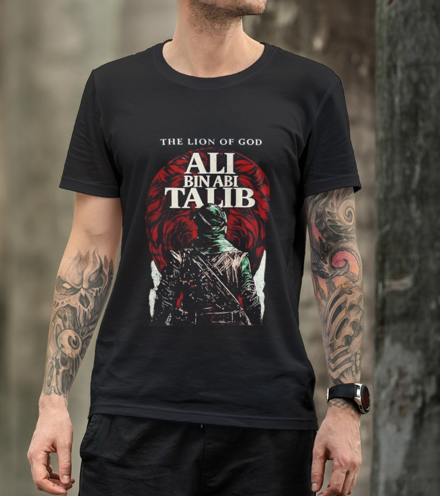 Ali Bin Abi Talib Heroic Warrior T-Shirt